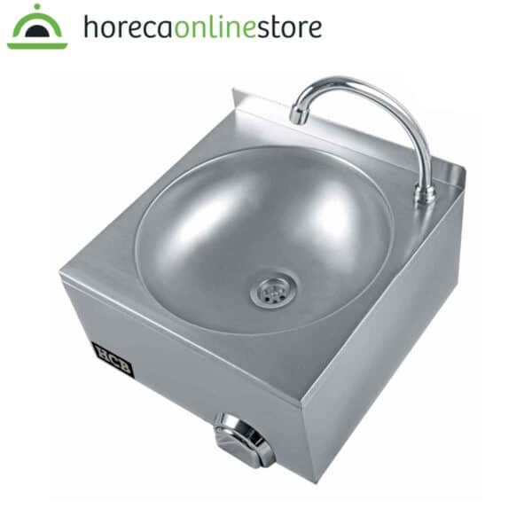 Professionele Horeca Spoelbak - kniebediening - RVS