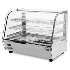 HCB Vitrine chaude - 160 litres - 86 cm - 230V - inox