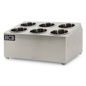 HCB Range-couverts - 6 tasses - acier inoxydable