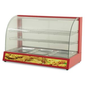HCB Vitrine - 96 cm - 230V - inox