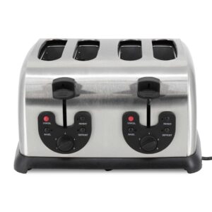 Professionele Horeca Broodrooster - 4 sneden - 230V - RVS - GGG