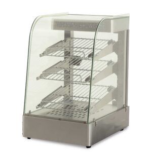HCB Vitrine chaude - 35 cm - 230V - inox