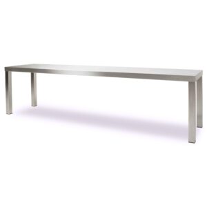 HCB Basic-line Etagere bridge - 150 x 35 x 40 cm - acier inoxydable