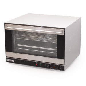 Four à convection Euromax - Linea Nero Turbo 10903N - 60 x 40 cm - convection - 400 V - acier inoxydable