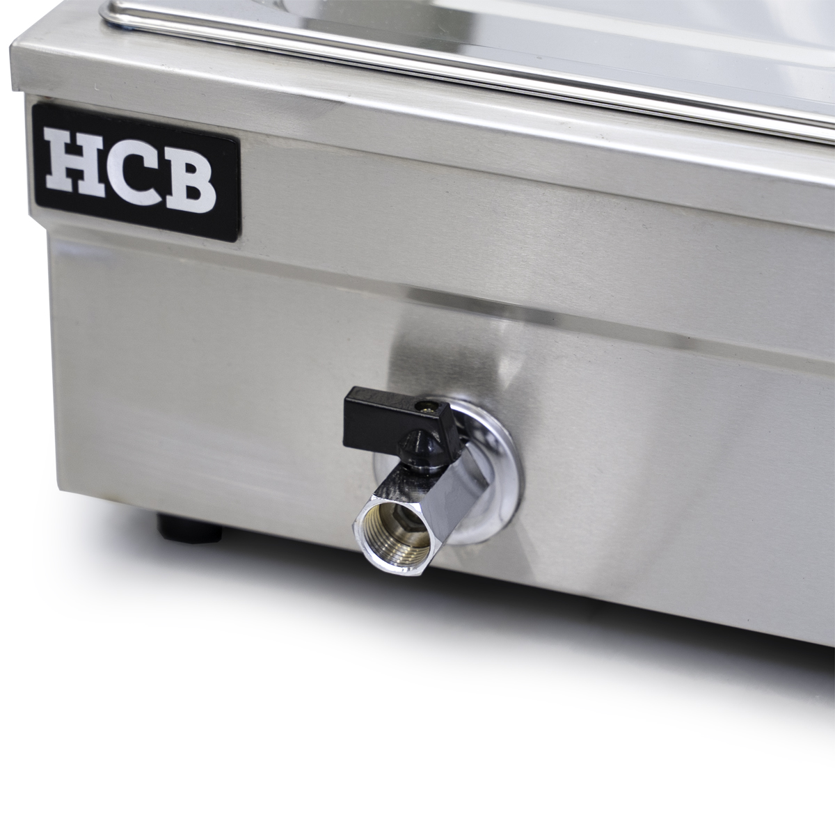 HCB Bain marie - 6 x 1/2 GN - 175 cm - 230V - inox – Image 10