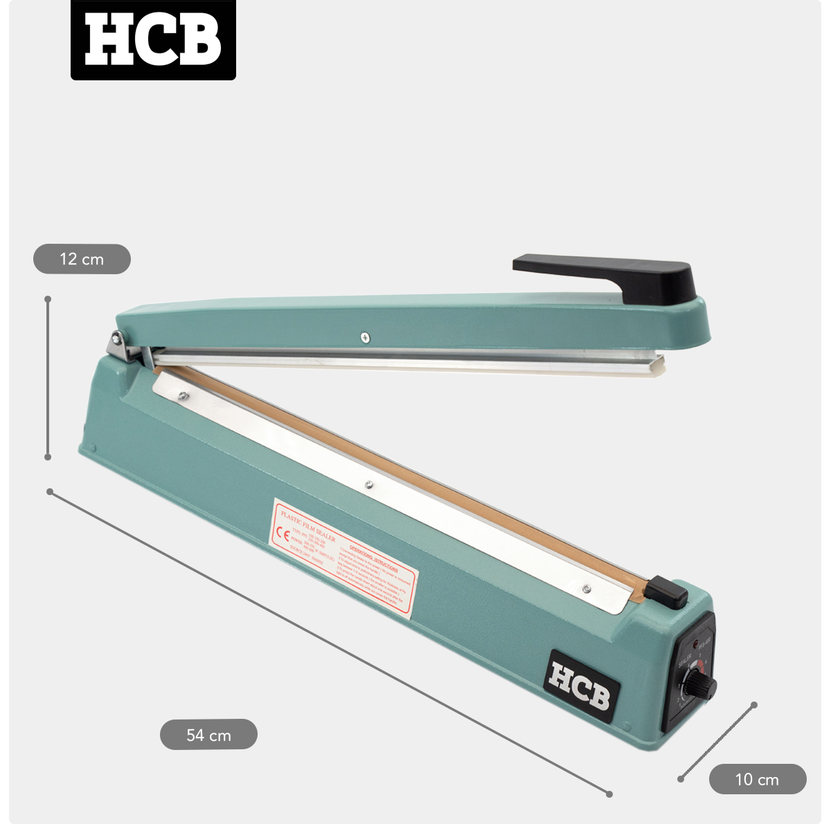 HCB Impulse scelleuse manuelle - 400 mm - 230V – Image 8