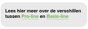différences entre basic-line et pro-line