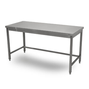 Table de travail HCB Basic-line - 160 x 70 x 85 cm - acier inoxydable