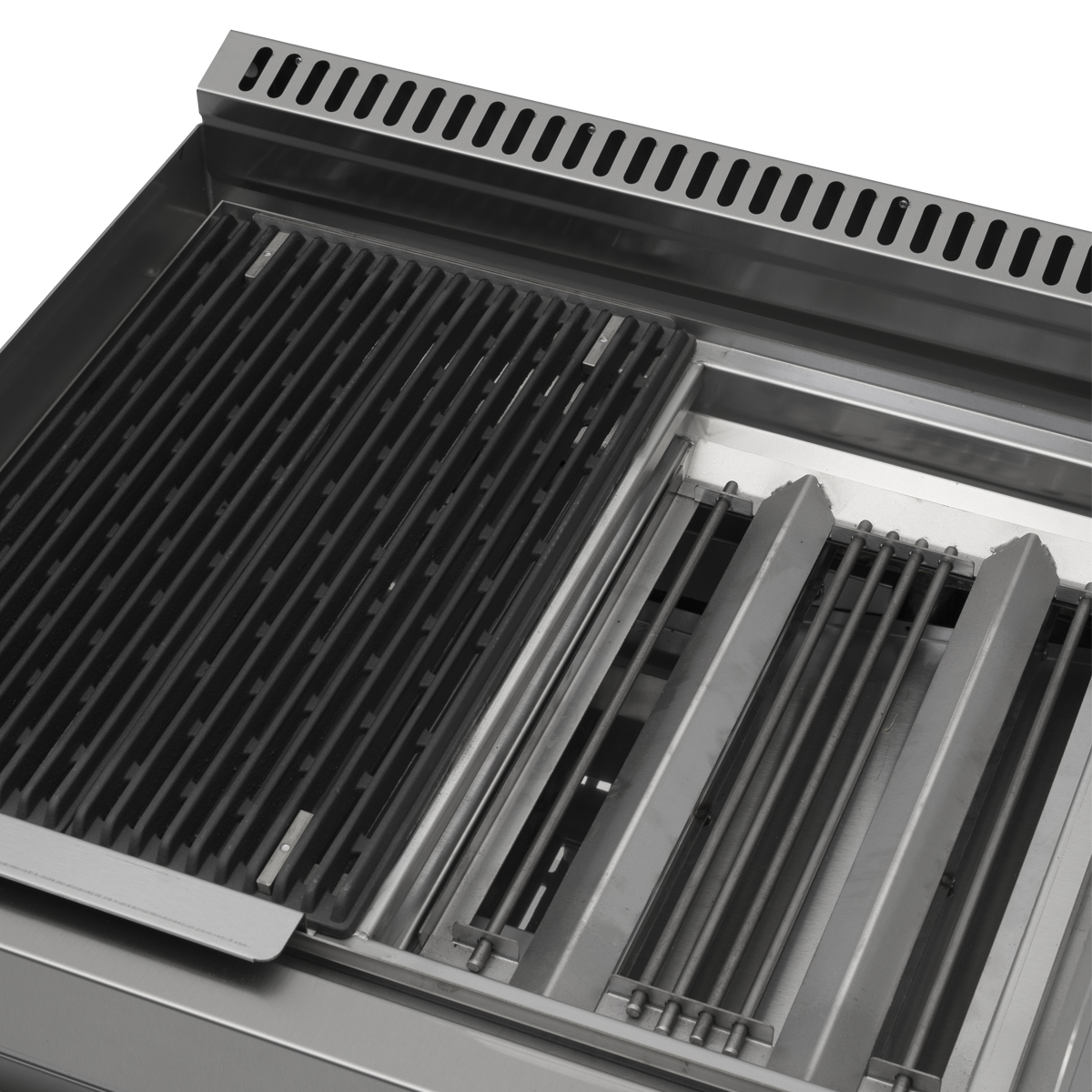 HCB Lava grill - 70 cm - 11 kW - gaz naturel - série 650 - acier inoxydable