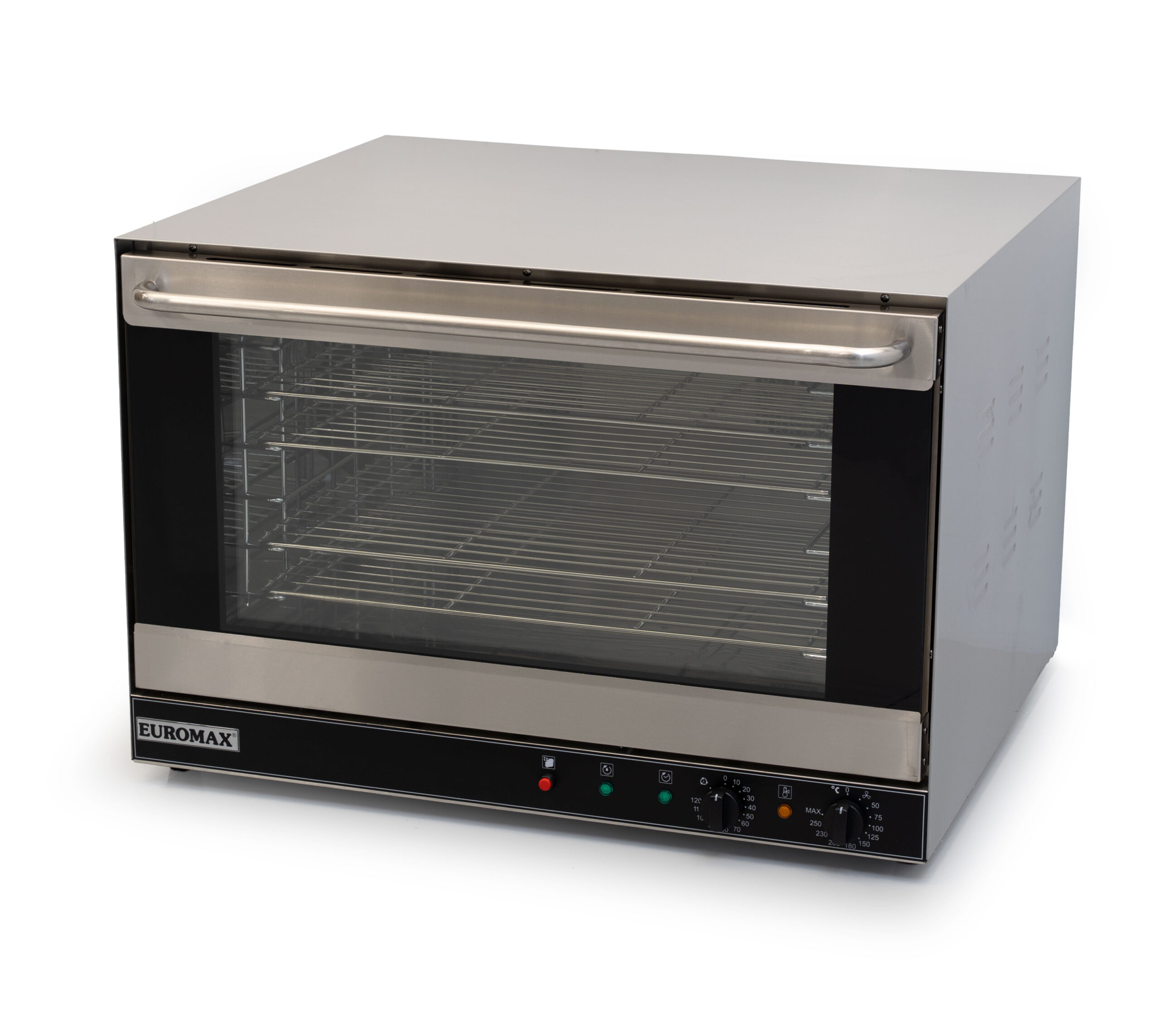 Four à chaleur tournante Euromax - Linea Nero Turbo 10904N - 60 x 40 cm - convection - 230 V - acier inoxydable