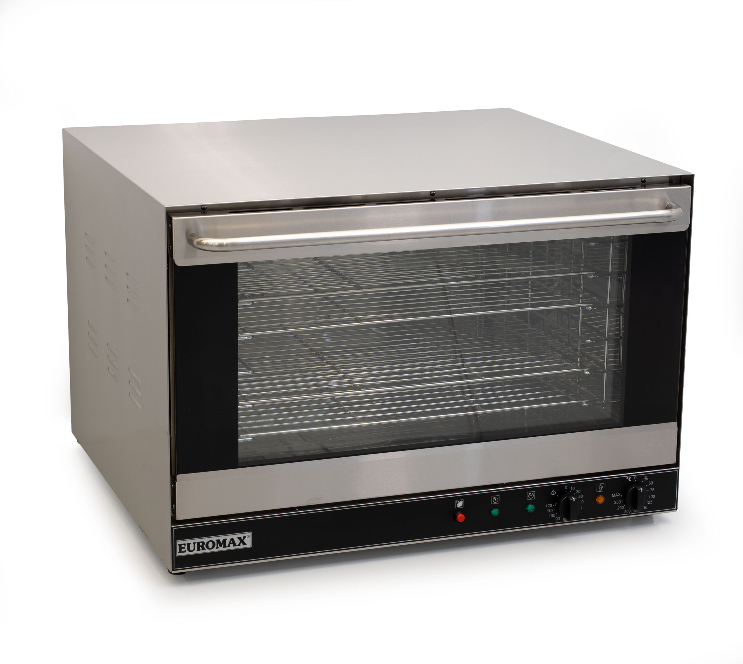 Four à chaleur tournante Euromax - Linea Nero Turbo 10904N - 60 x 40 cm - convection - 230 V - acier inoxydable