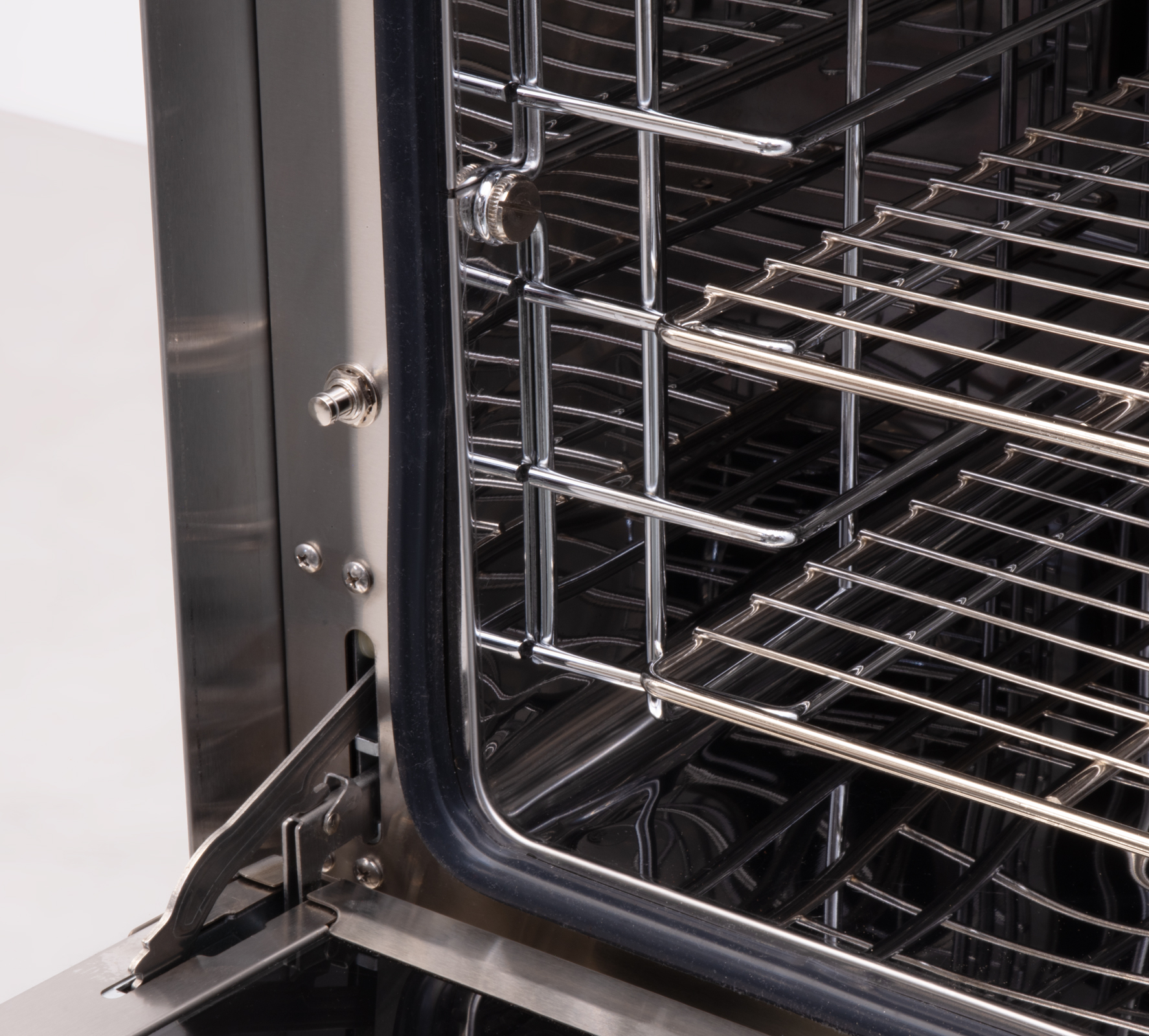 Four à chaleur tournante Euromax - Linea Nero Turbo 10904N - 60 x 40 cm - convection - 230 V - acier inoxydable