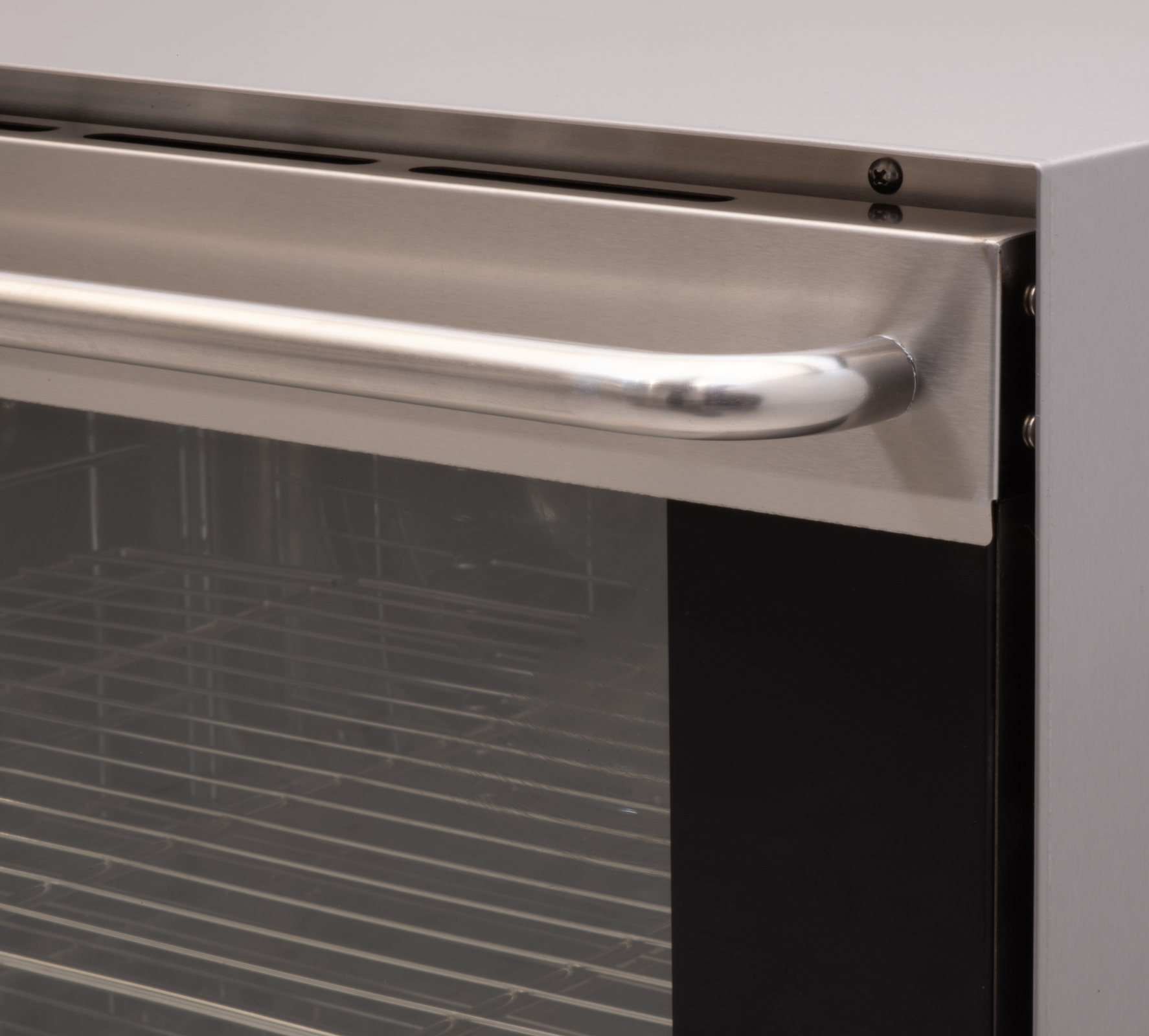Four à chaleur tournante Euromax - Linea Nero Turbo 10904N - 60 x 40 cm - convection - 230 V - acier inoxydable