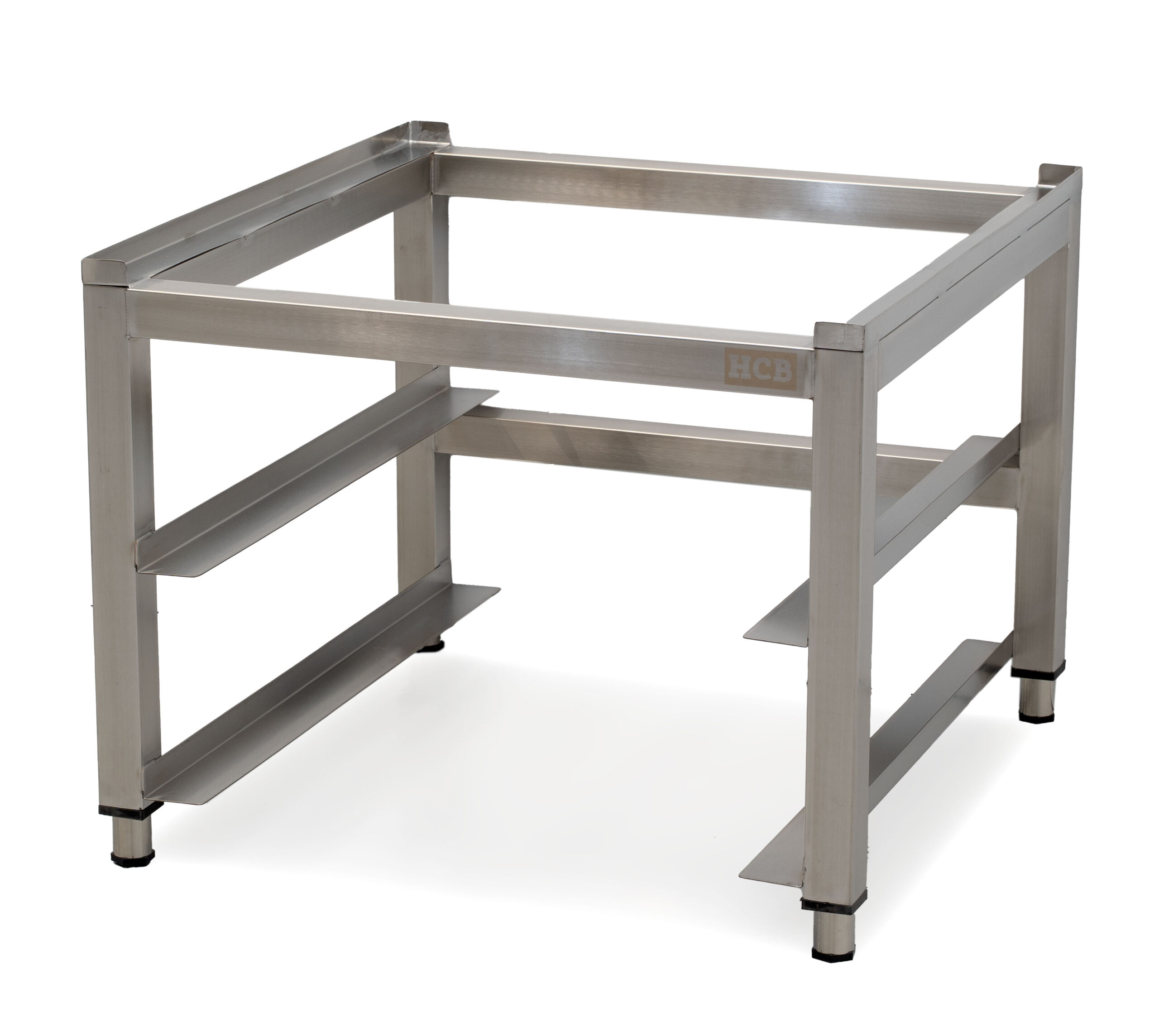 Piètement pour lave-vaisselle HCB - 60 x 62 x 47 cm - acier inoxydable