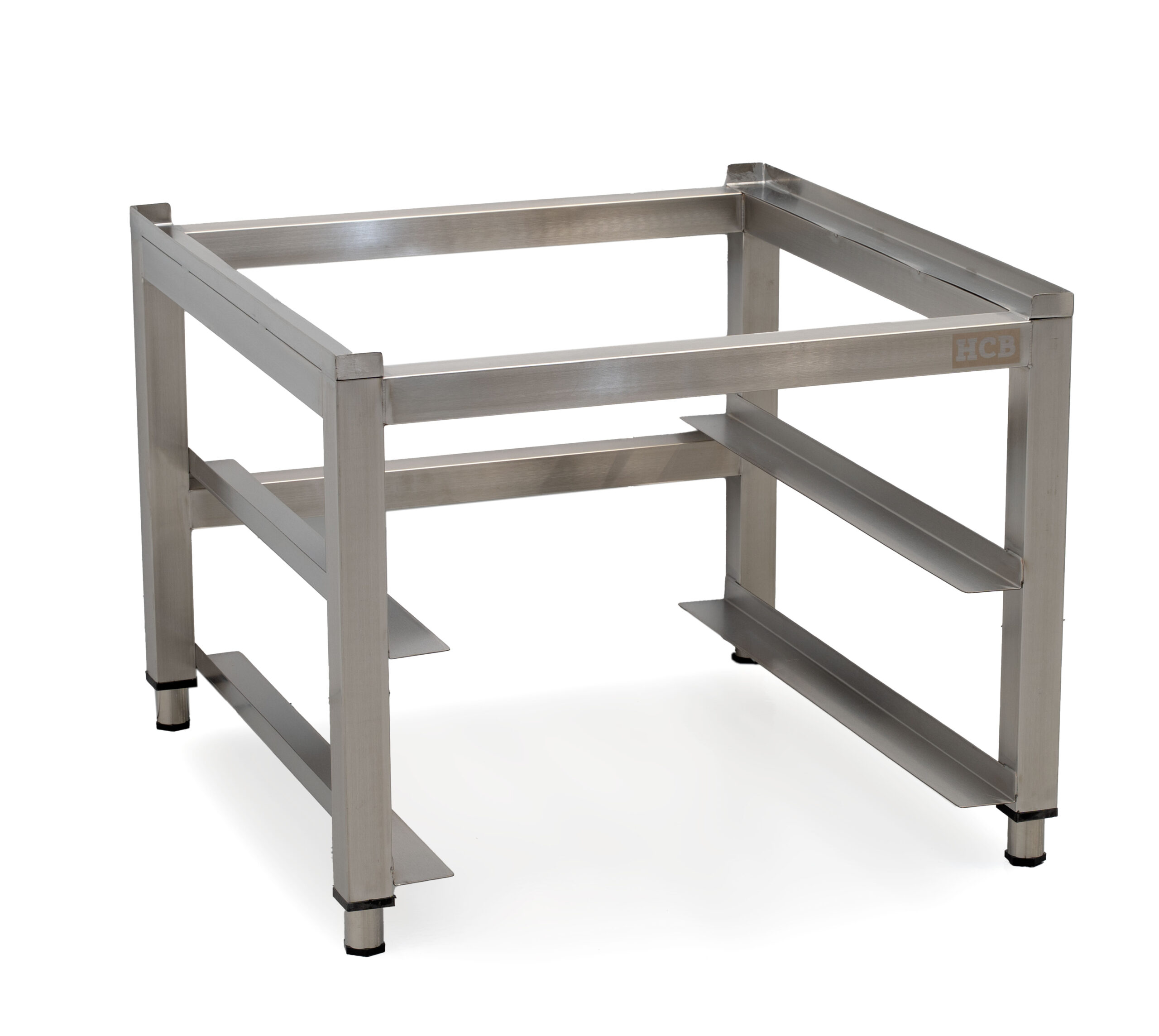 Piètement pour lave-vaisselle HCB - 60 x 62 x 47 cm - acier inoxydable