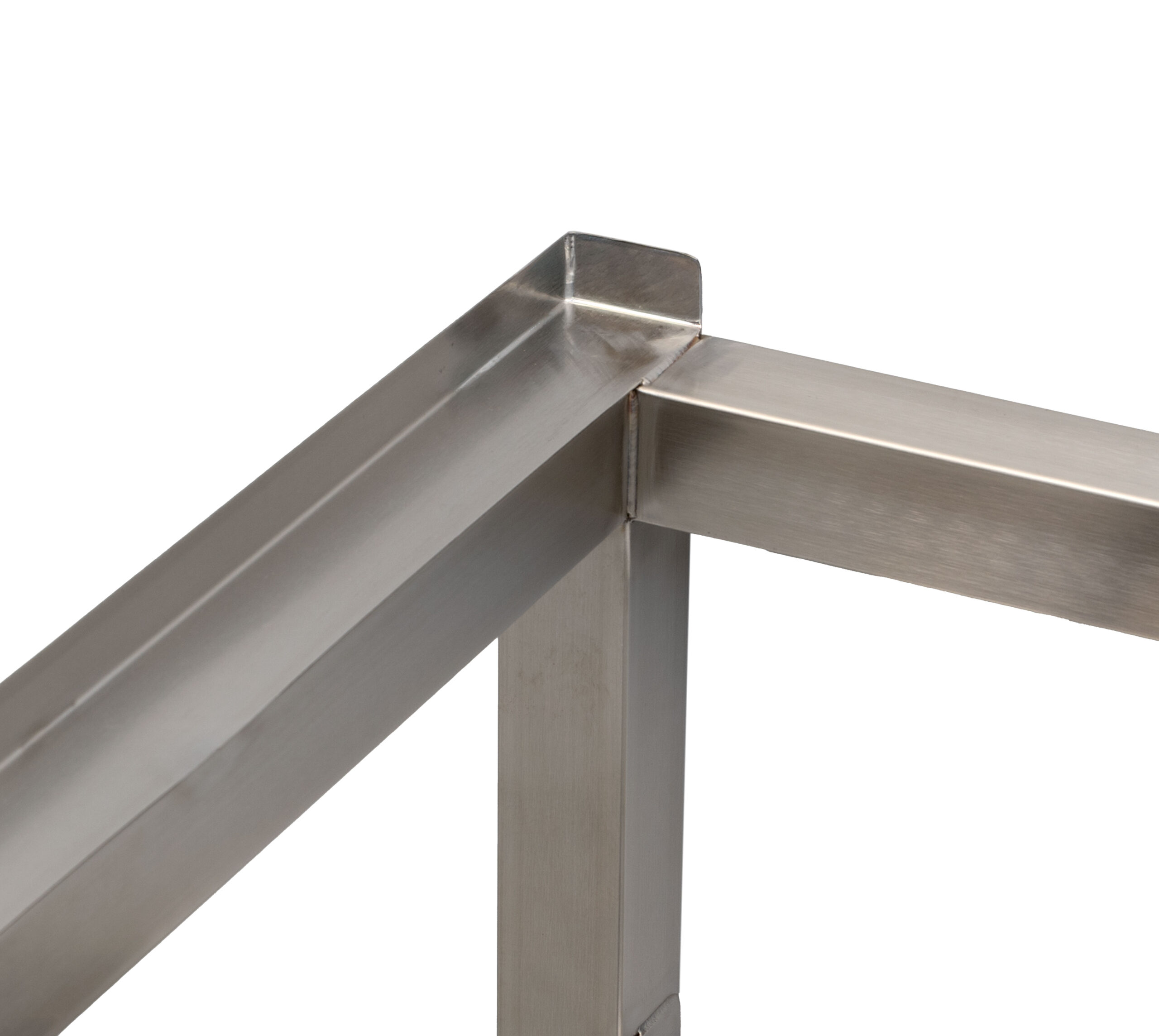 Piètement pour lave-vaisselle HCB - 60 x 62 x 47 cm - acier inoxydable