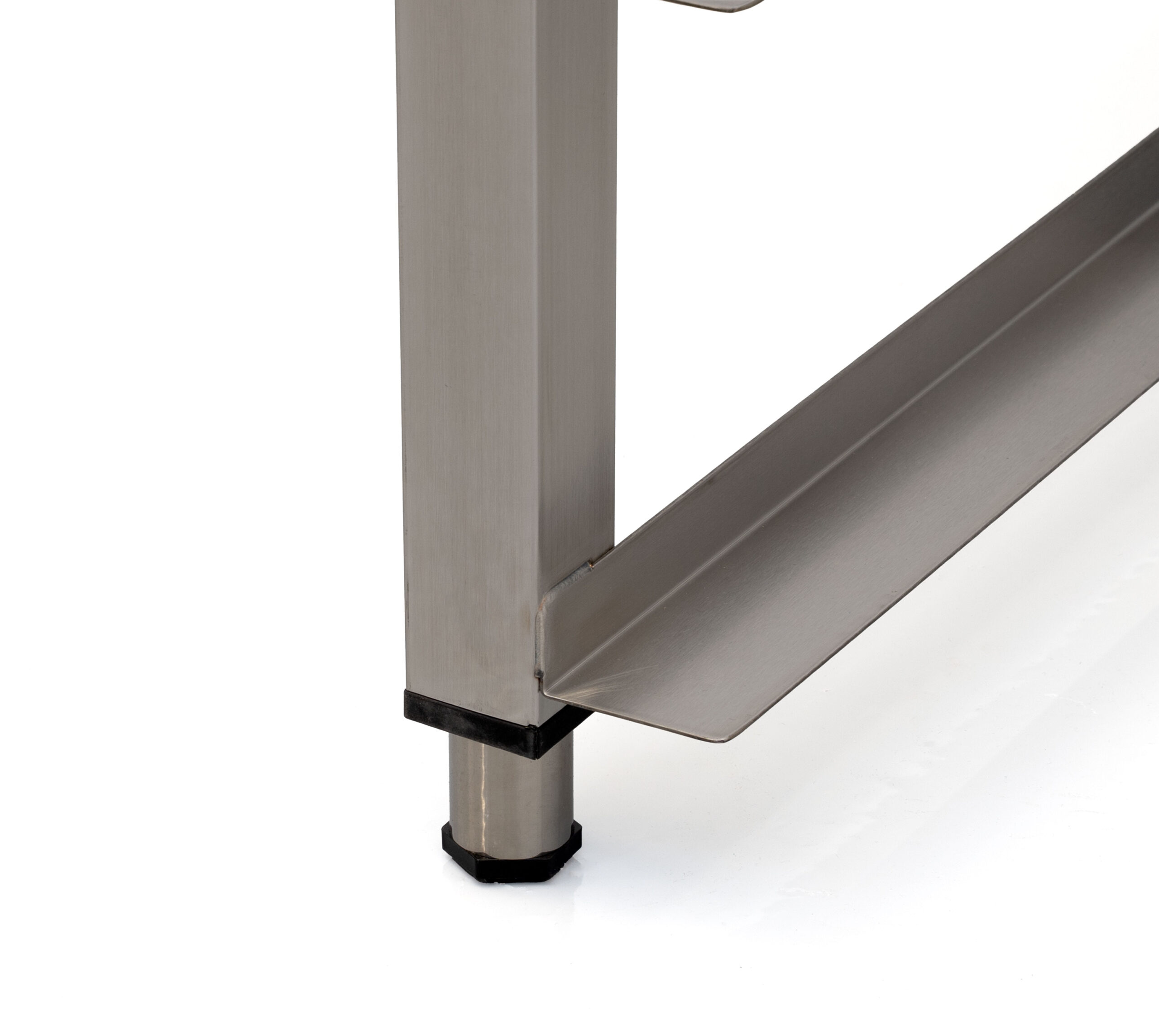 Piètement pour lave-vaisselle HCB - 60 x 62 x 47 cm - acier inoxydable
