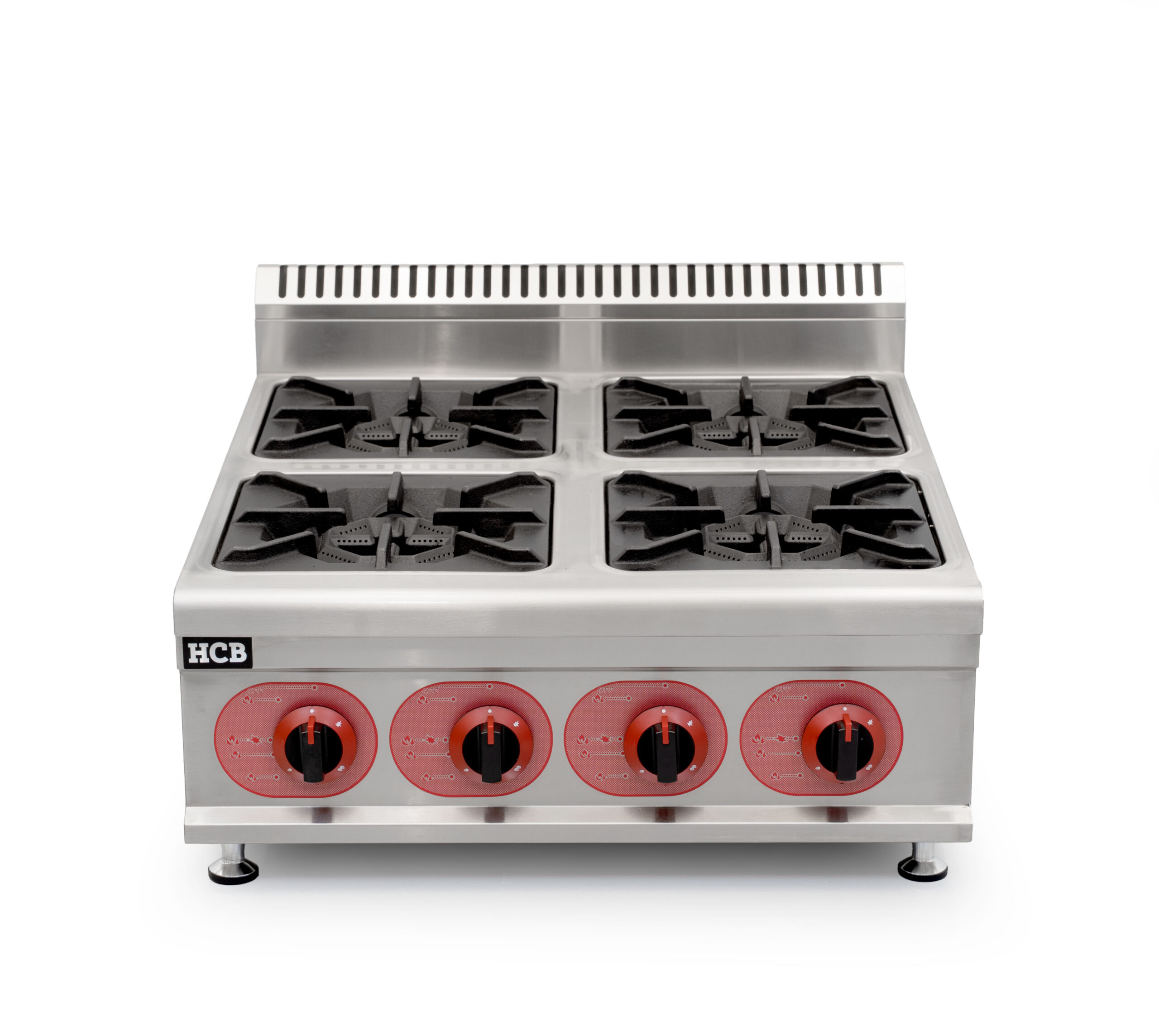 Cuisinière HCB - 4 feux - propane - 29,2 kW - 70 cm - acier inoxydable