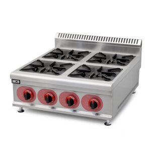 Cuisinière HCB - 4 feux - propane - 29,2 kW - 70 cm - acier inoxydable