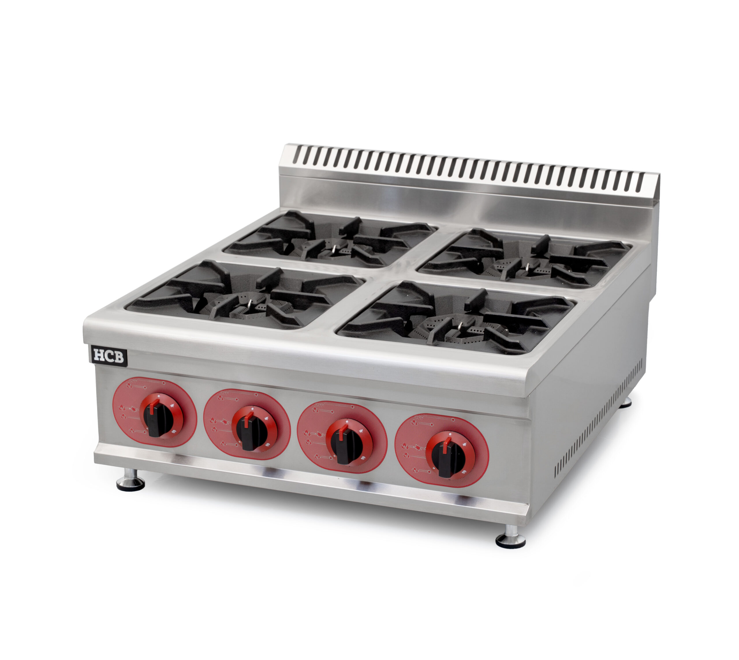 Cuisinière HCB - 4 feux - propane - 29,2 kW - 70 cm - acier inoxydable