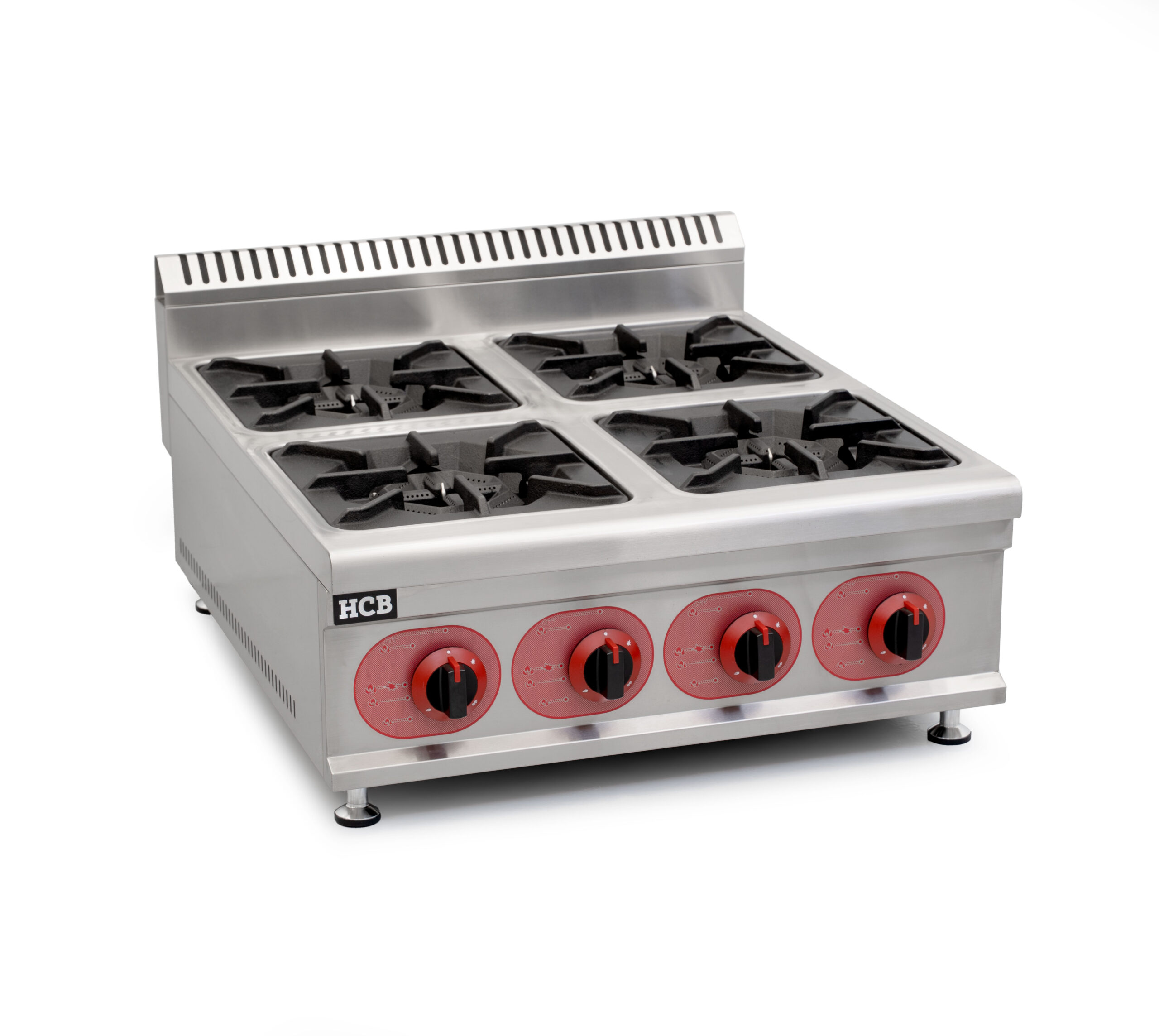 Cuisinière HCB - 4 feux - propane - 29,2 kW - 70 cm - acier inoxydable