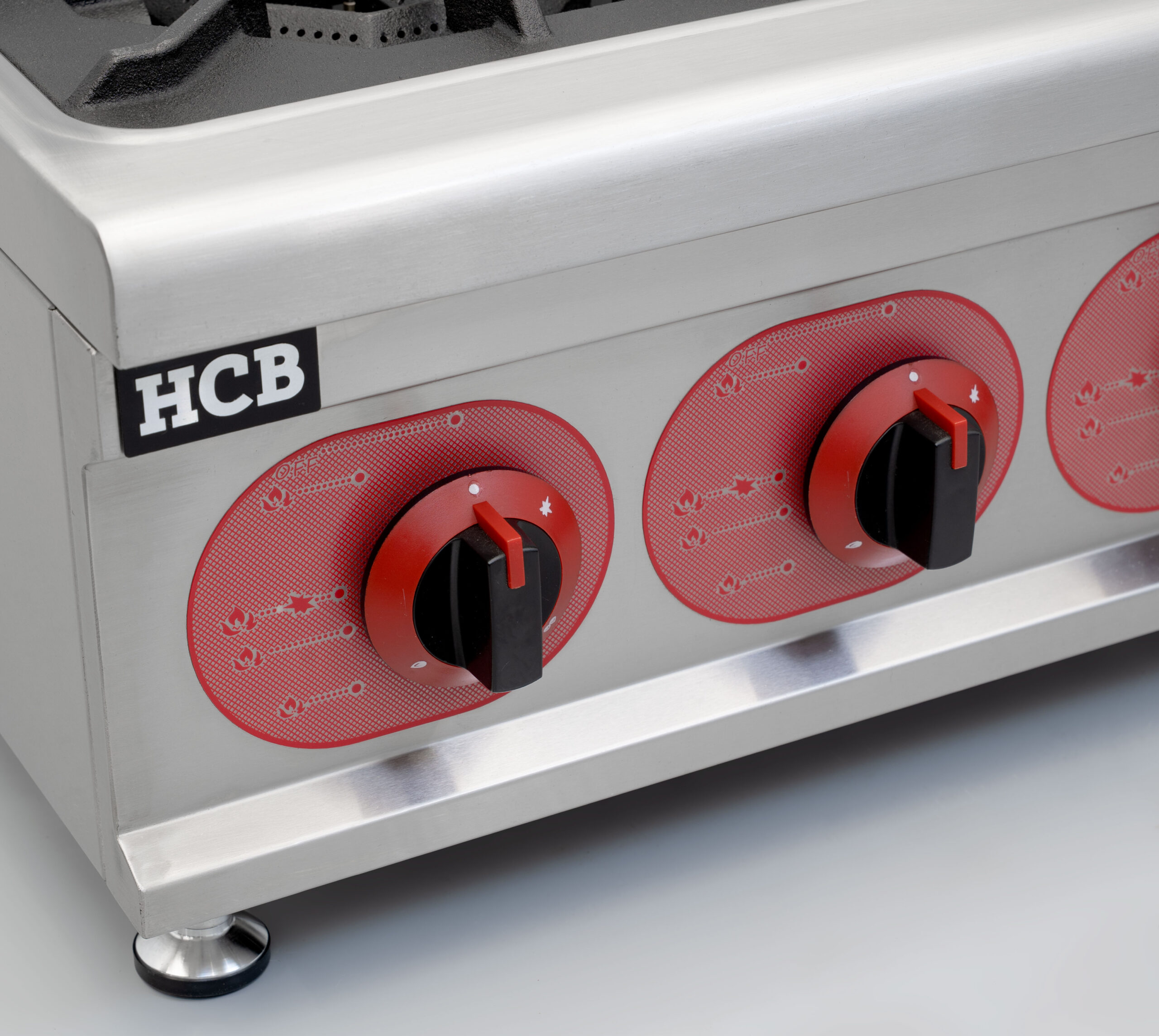 Cuisinière HCB - 4 feux - propane - 29,2 kW - 70 cm - acier inoxydable