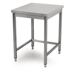 Table de travail HCB Basic-line - 60 x 70 x 85 cm - acier inoxydable