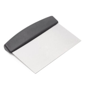 HCB - Racloir à pâte en acier inoxydable, 15,5 cm, pour la restauration