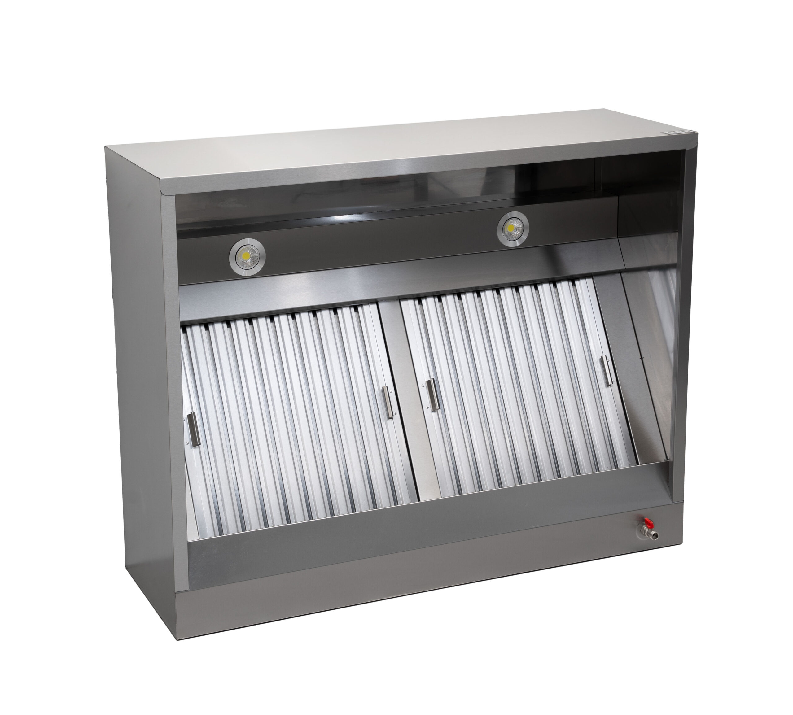 HCB Extracteur - modèle box - 100 cm - acier inoxydable