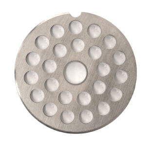 Plaque de hachoir HCB - calibre 8 - 6 mm - acier inoxydable