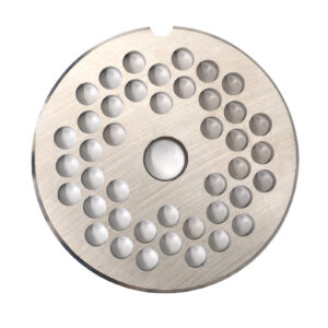Plaque de hachoir HCB - calibre 12 - 6 mm - acier inoxydable