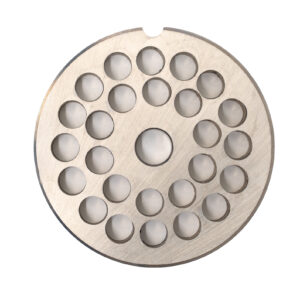 Plaque de hachoir HCB - calibre 12 - 8 mm - acier inoxydable