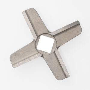 HCB Couteau pour hachoir - taille 8 - acier inoxydable