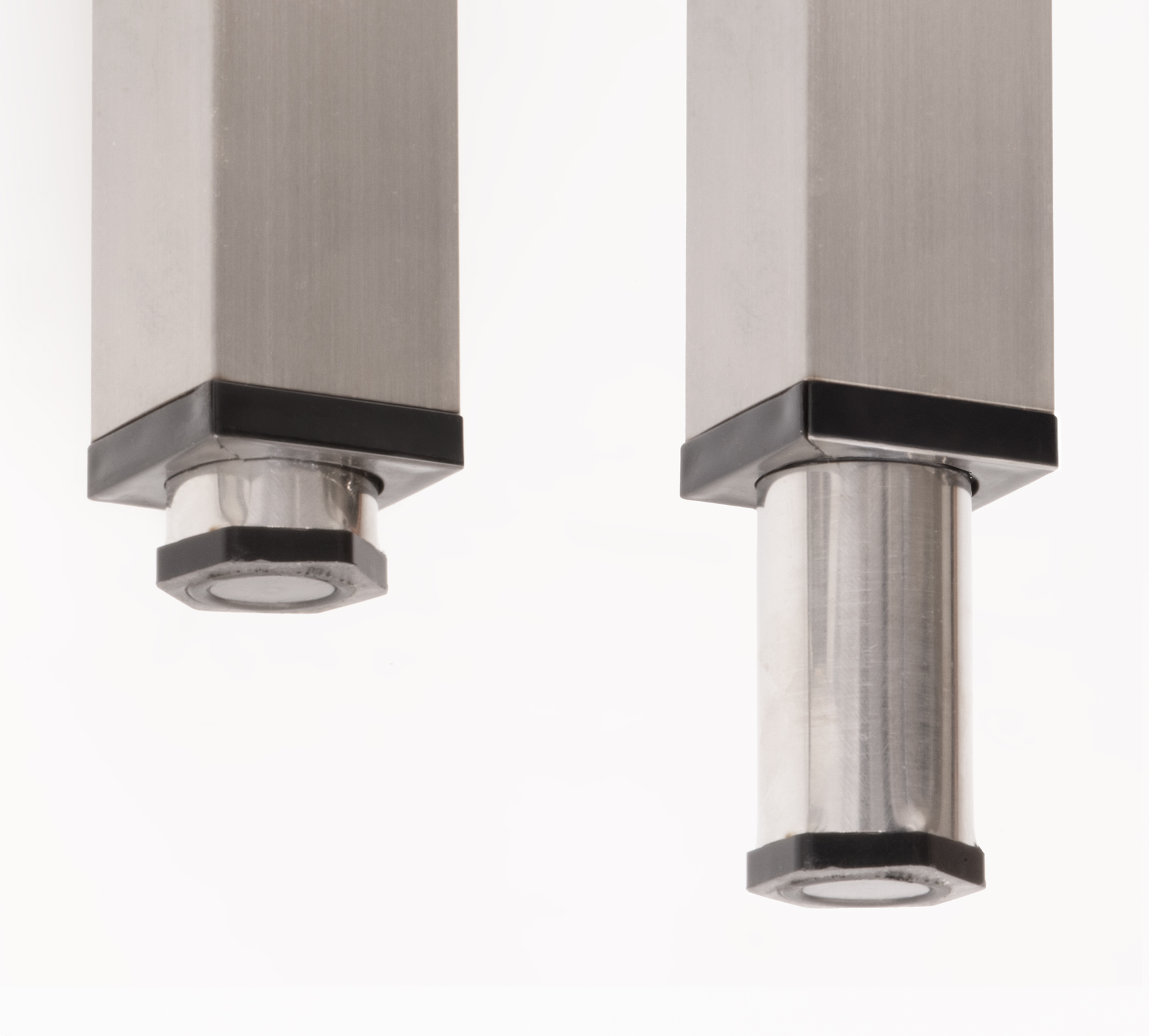 HCB Table d'évier - double évier à gauche - 180 cm - inox