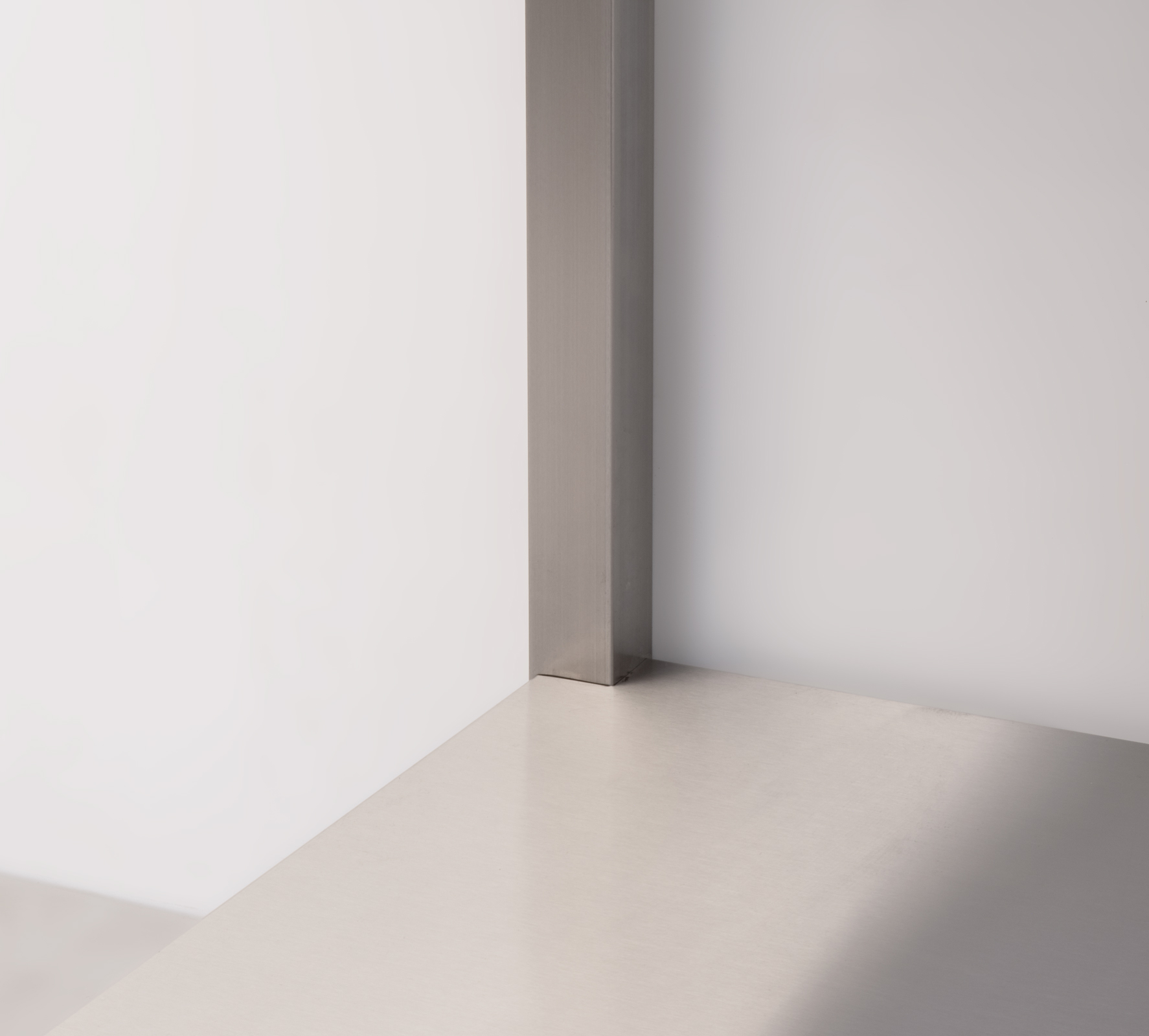 HCB Table d'évier - double évier à gauche - 180 cm - inox