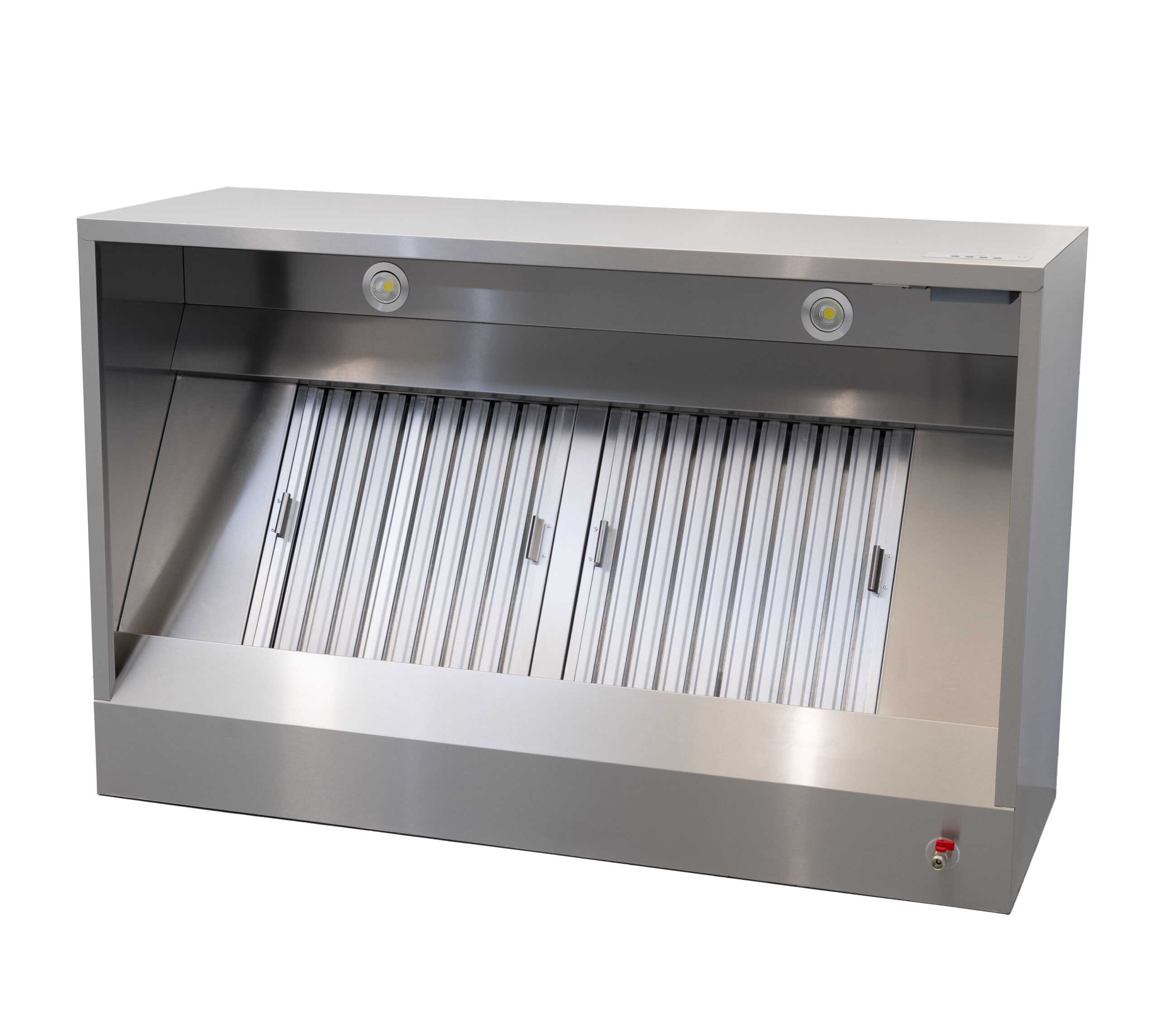 HCB Extracteur - modèle box - avec moteur - 150 cm - 230V - inox