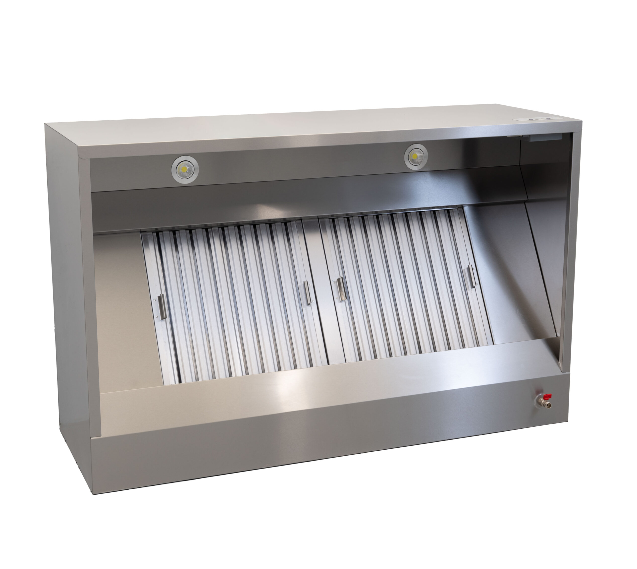 HCB Extracteur - modèle box - avec moteur - 150 cm - 230V - inox