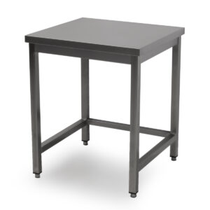 Table de travail HCB Pro-line - 70 x 70 x 85 cm - acier inoxydable