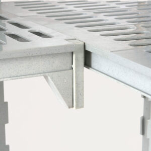HCB Élément d'angle pour rayonnage de rangement - Rayonnage pour chambre froide/congélateur - raccord - 8 pièces