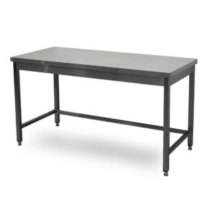 Table de travail HCB Basic-line - 150 x 70 x 85 cm - acier inoxydable