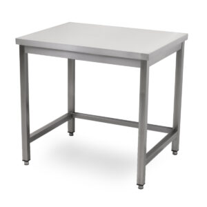 Table de travail HCB Pro-line - 90 x 70 x 85 cm - acier inoxydable