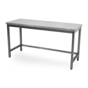 Table de travail HCB Pro-line - 160 x 60 x 85 cm - acier inoxydable