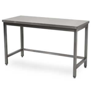 Table de travail HCB Pro-line - 140 x 60 x 85 cm - acier inoxydable
