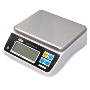 Balance de cuisine numérique HCB - capacité max. 5 kg - plateau 23 x 18 cm - rechargeable