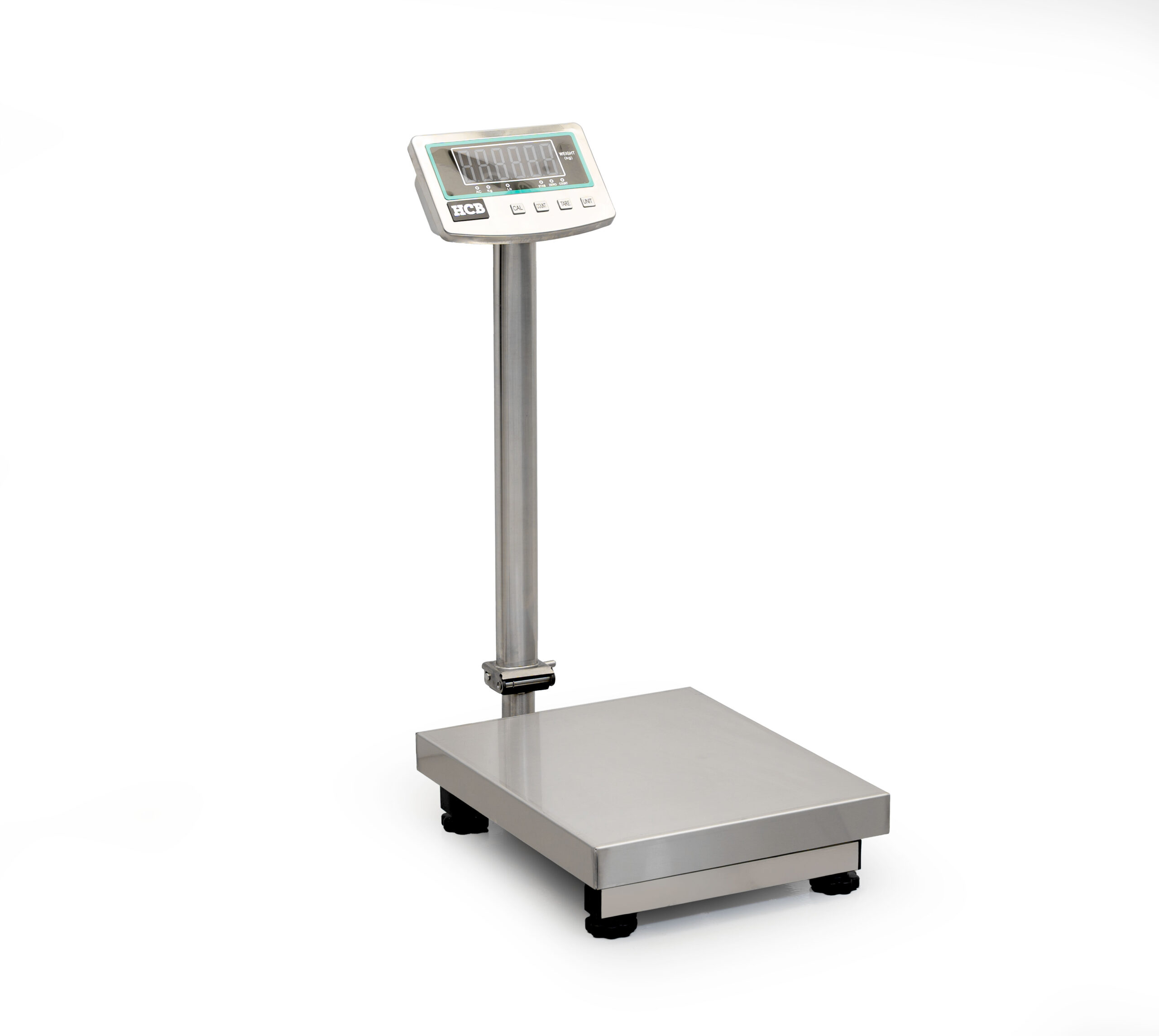 Balance à plate-forme HCB - 200 kg max. - numérique - acier inoxydable - 230 V