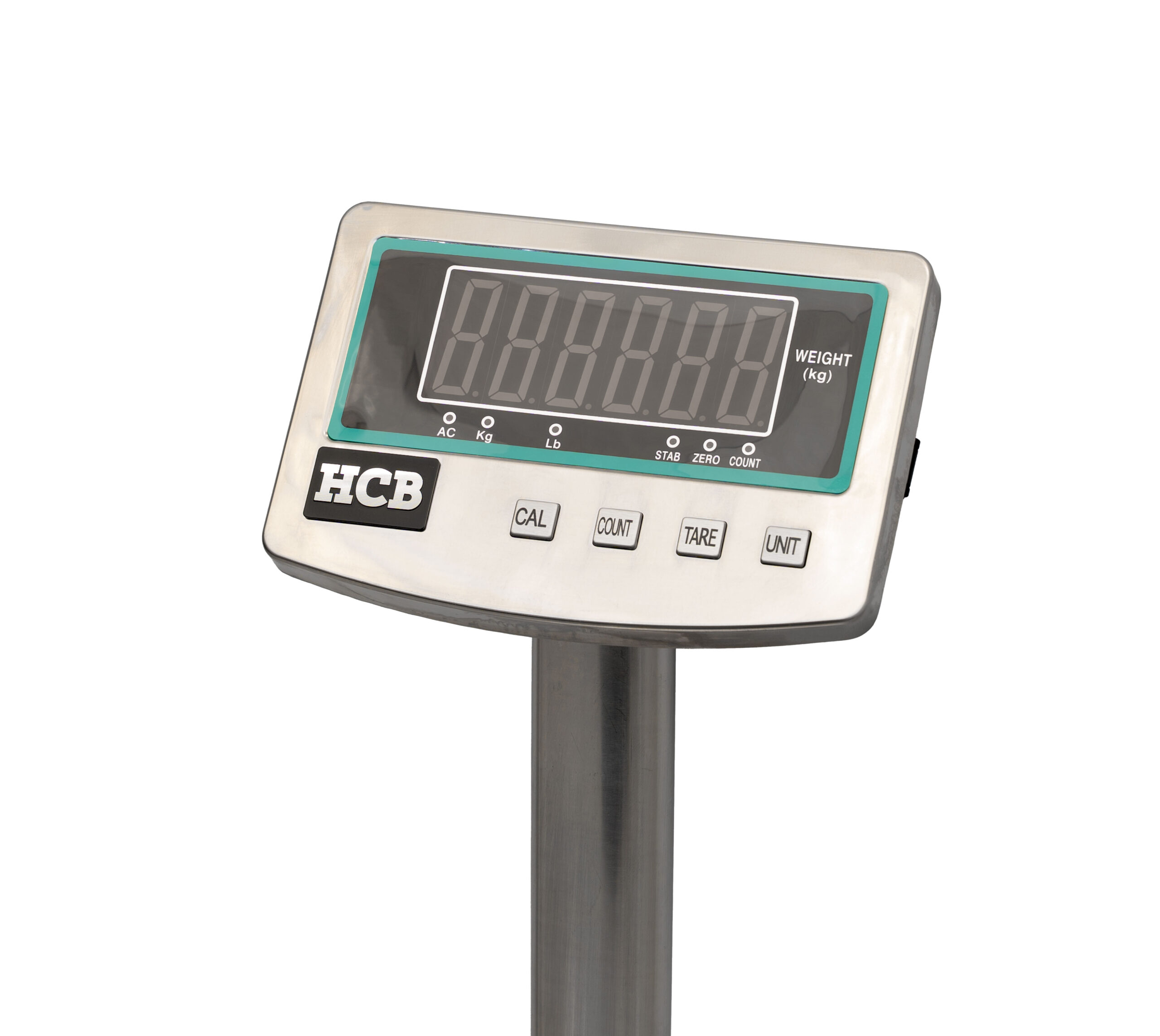 Balance à plate-forme HCB - 200 kg max. - numérique - acier inoxydable - 230 V