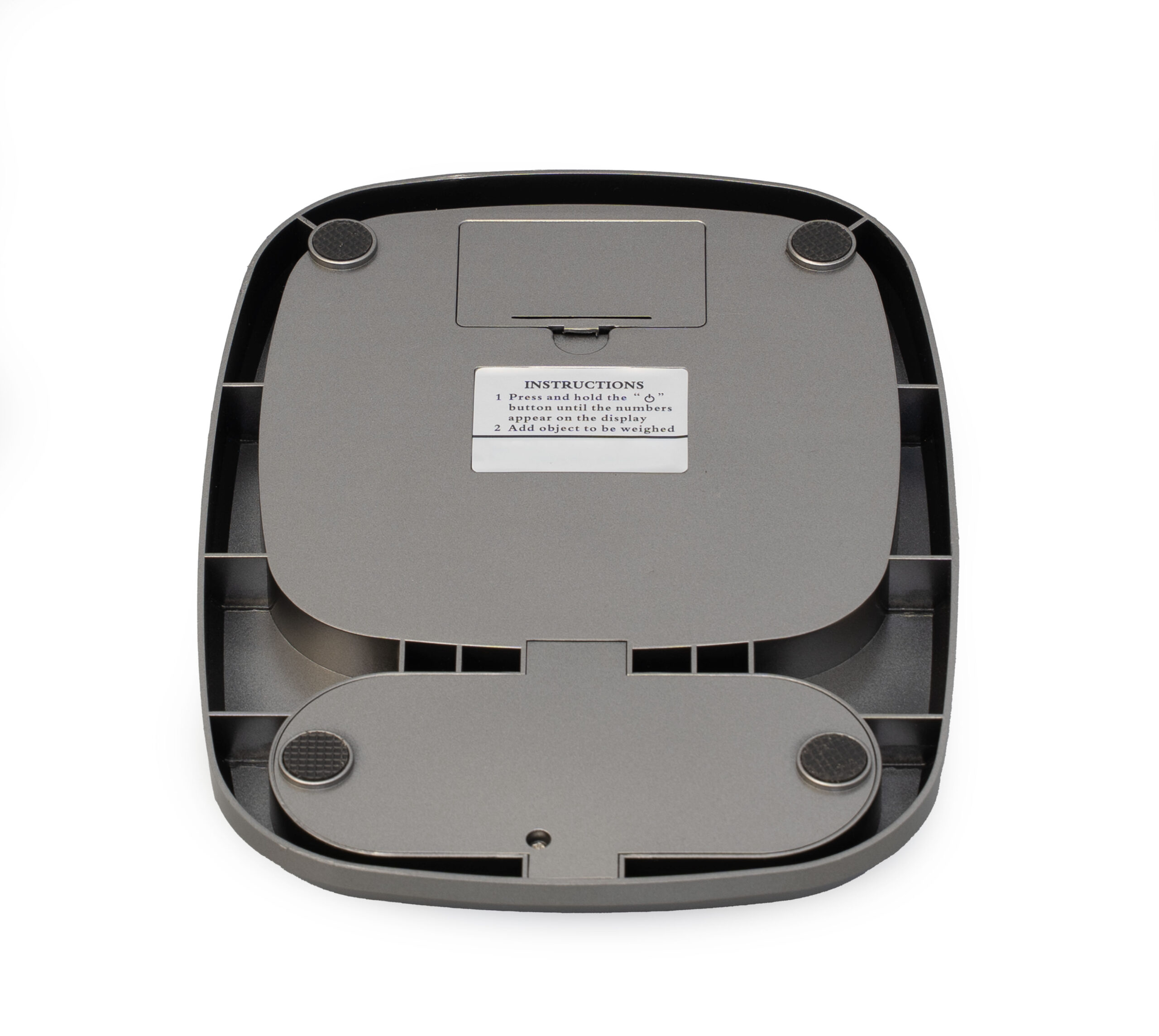 Balance de cuisine numérique HCB - capacité max. 10 kg - plateau 15 x 15 cm - piles