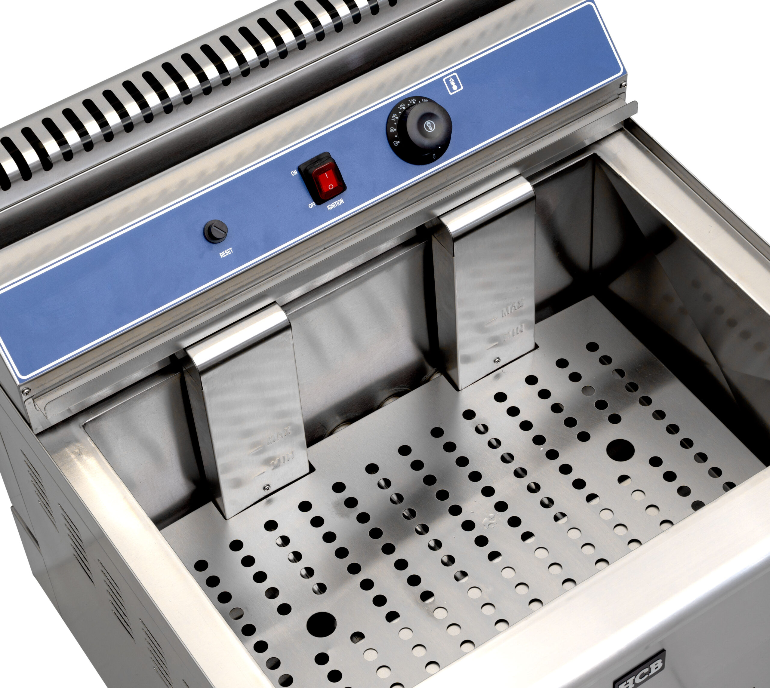 Friteuse à beignets HCB - 26 litres - propane - acier inoxydable