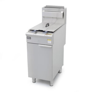 Friteuse HCB - 23 litres - 4 brûleurs - 35,2 kW - gaz naturel - acier inoxydable