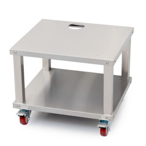 Table d'usinage HCB - mobile - 48,5 x 53 x 43,5 cm - acier inoxydable